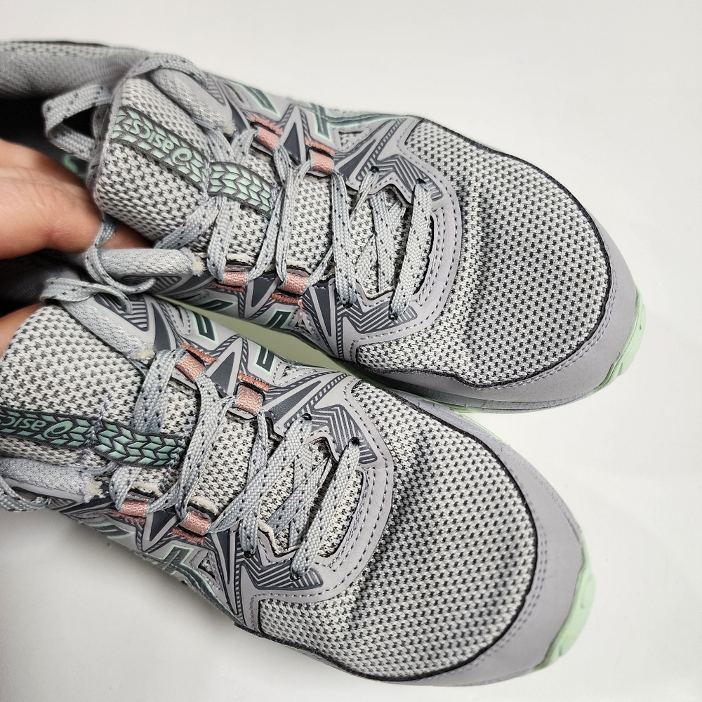 ASICS gel-venture 8 walking shoes Womens size 9 in silver and gray - Picture 12 of 16